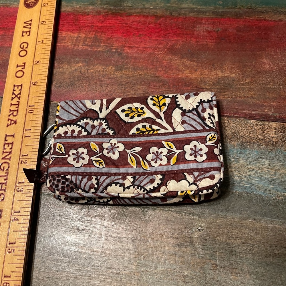 Vera Bradley Wallet Slate Blooms